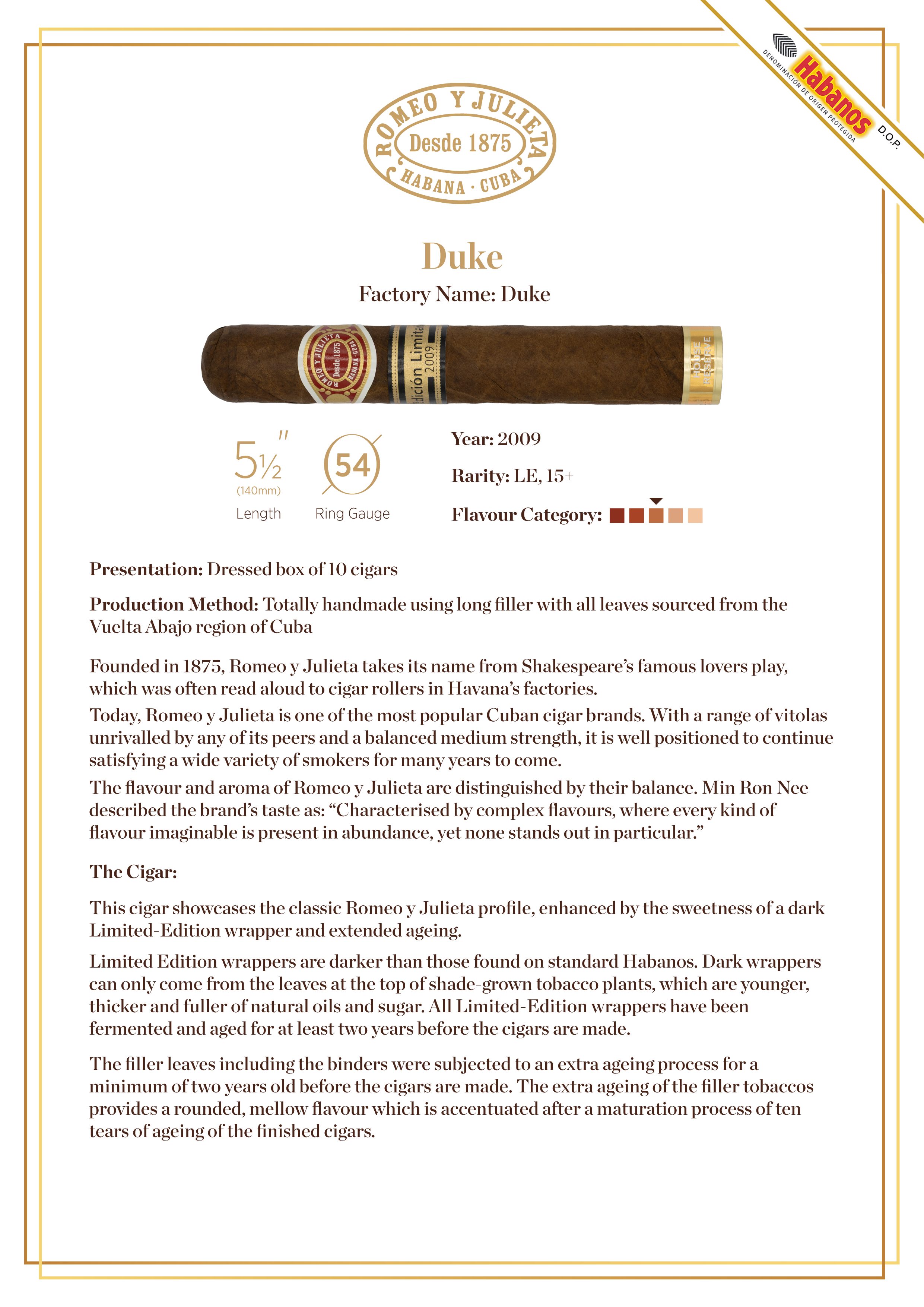 Romeo y Julieta — Duke (LE 2008)
