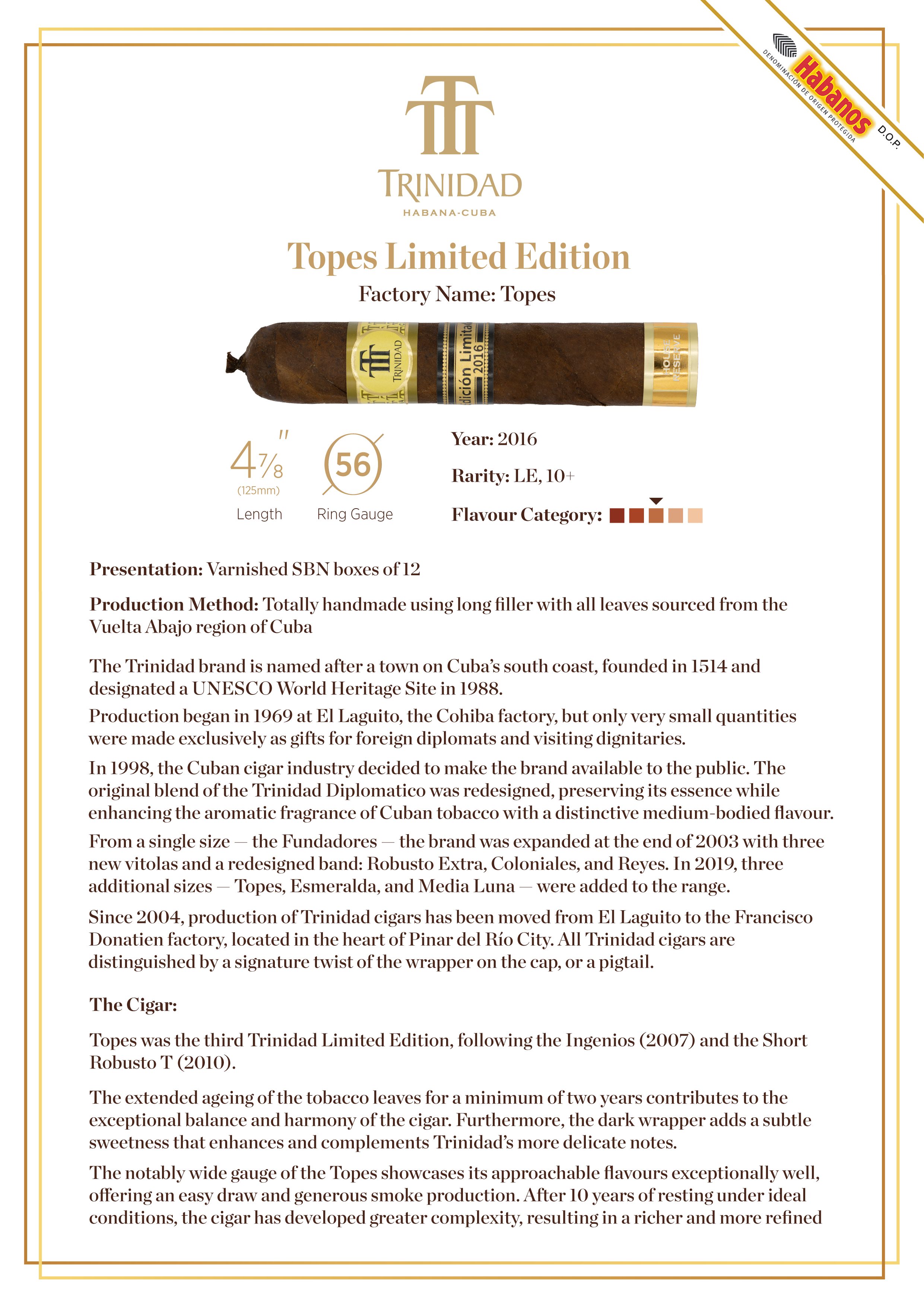 Trinidad — Topes (LE 2016)